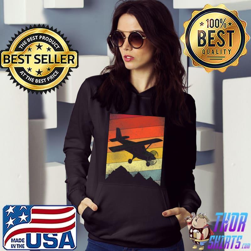 Airplane Pilot Vintage Retro Retro Premium T-Shirt