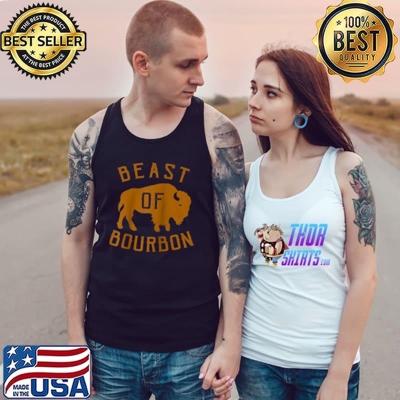 Beast Of Bourbon Whiskey Drinker T-Shirt Tank Top