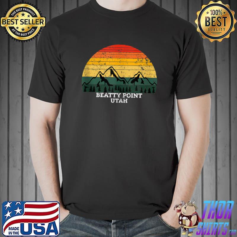 Beatty point Utah Retro Vintage T-shirt