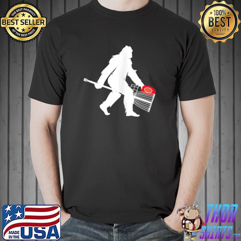 Big Foot Vintage Disc Golf Funny Disc Golf Sayings T-Shirt Unisex