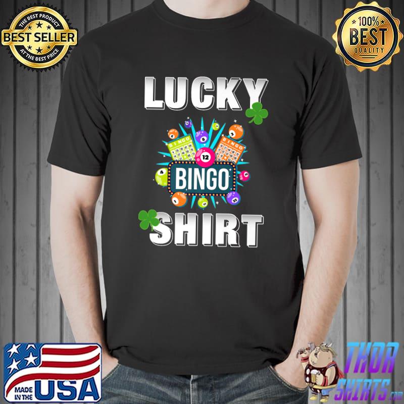 Bingo Player Good Luck Gambling Lover Design Premium T-Shirt Unisex