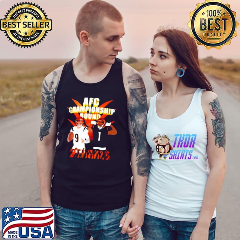 Cincinnati Bengals 2022 AFC Championship Round Shirt Tank Top
