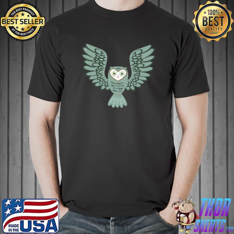 Cute Owl Bird T- Unisex