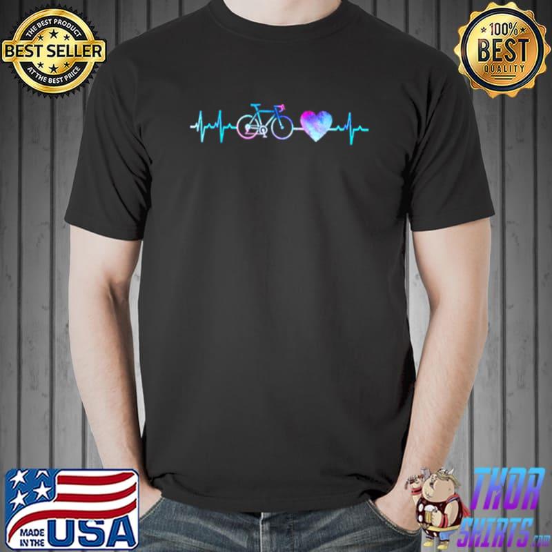 Cycling Heartbeat DNA Shirt Unisex