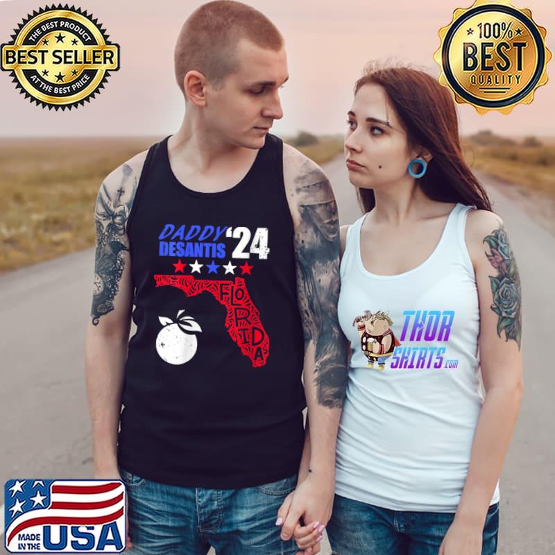 Daddy Desantis 2024 Make America Florida T- Tank Top
