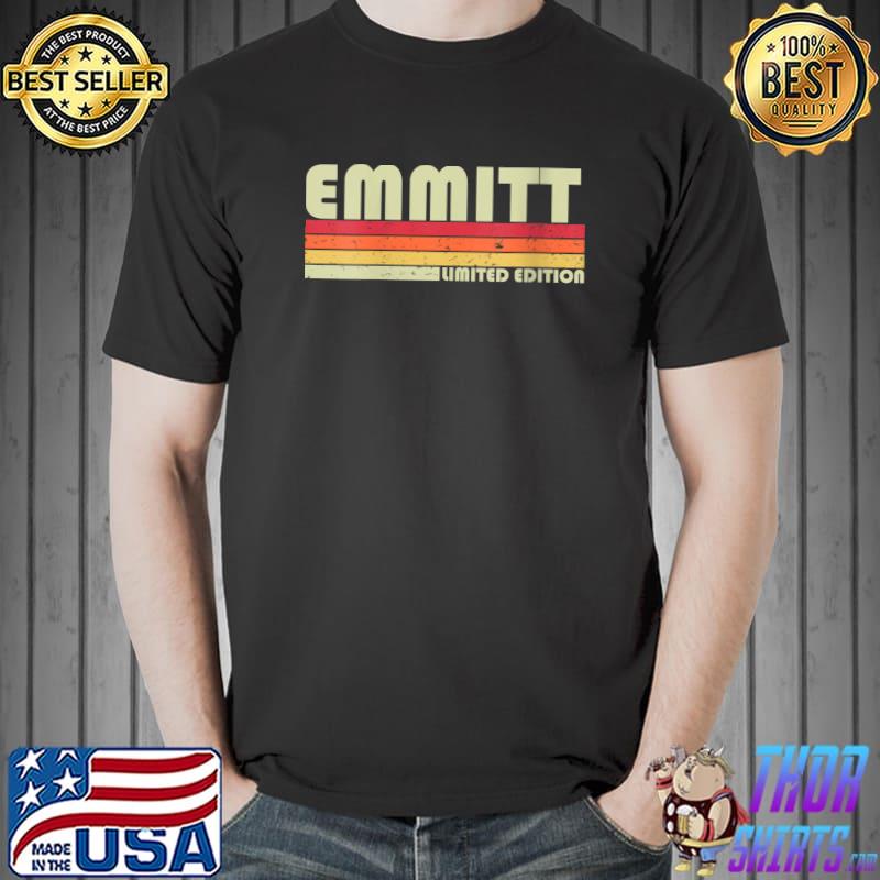 EMMITT Gift Name Personalized Funny Retro Vintage Birthday T- Unisex
