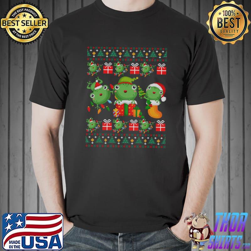 Frog Ugly Christmas Sweatshirt Animals Frog Lover T-shirt