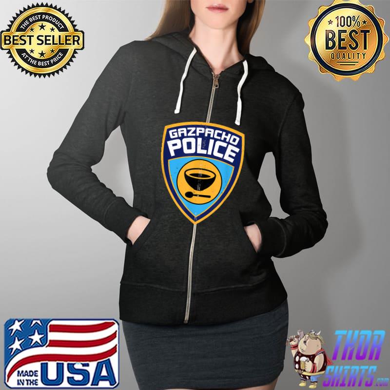 Funny Gazpacho Police Greene Pelosi T-Shirt Full Zip Hooded