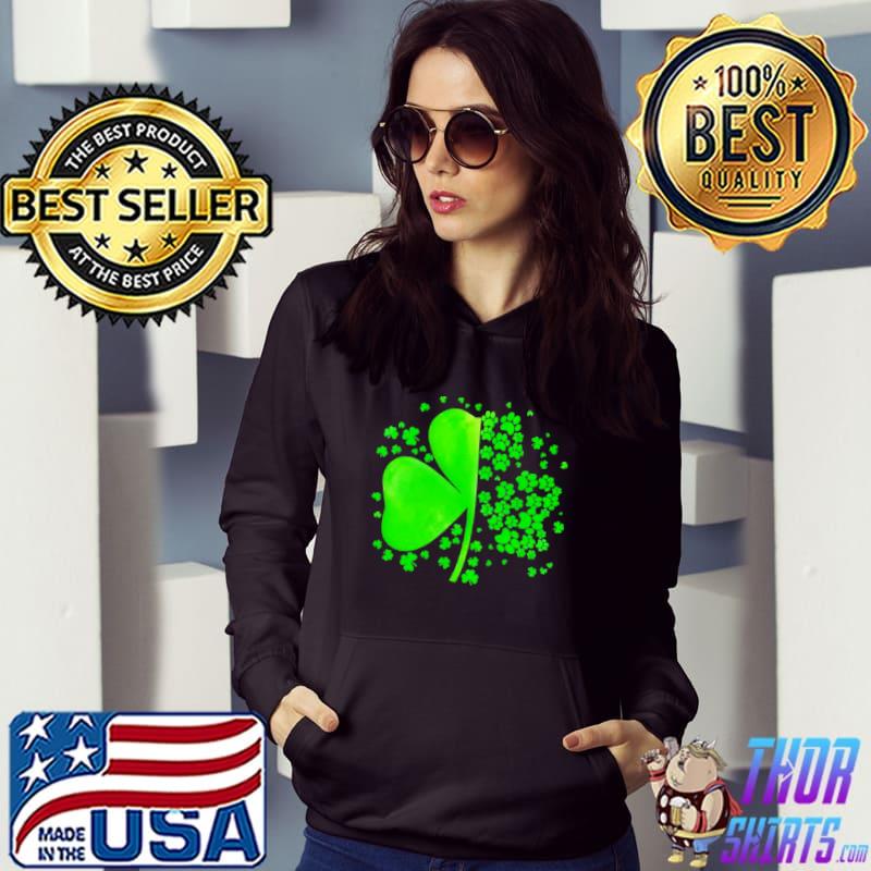 Green Leaf Clover Paw Shirt