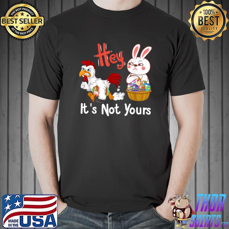 Happy Easter Day Cute Bunny With Eggs For Men Women Toddlers T-Shirt Unisex