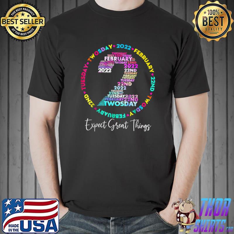 Happy Twosday 2022 Twos Day 22222 Tuesday Women T-Shirt Unisex