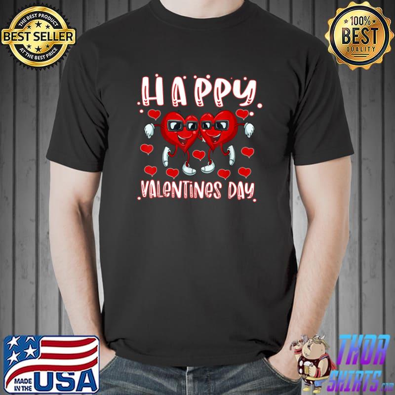 Happy Valentines Day Dab Valentine Boys Men Kids Valentine T-Shirt Unisex
