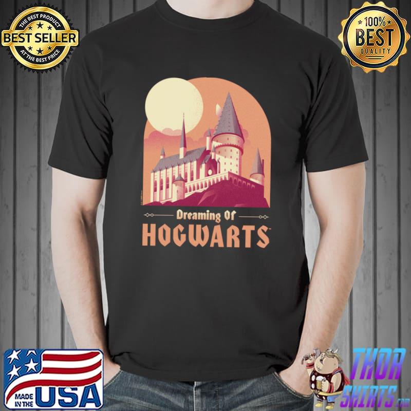 Harry Potter Deathly Hallows 2 Dreaming Of Hogwarts Poster T- Unisex