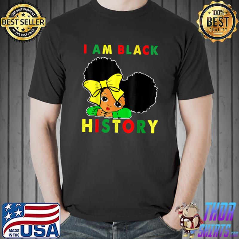 I Am The Strong African Queen girls - Black History Month T-Shirt Unisex