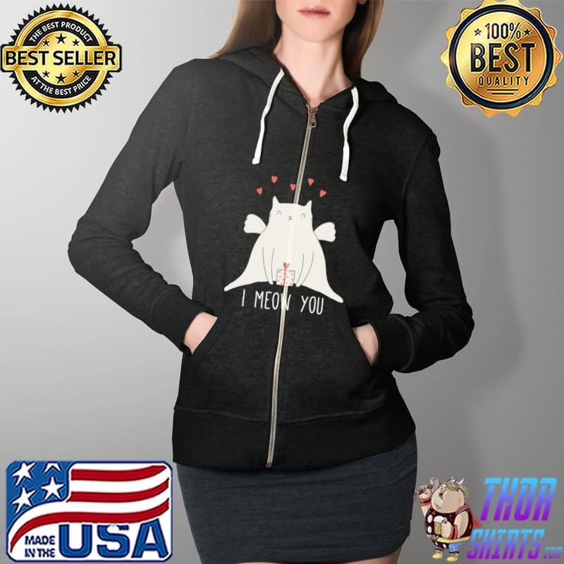 I meow you cat Full Zip Hooded