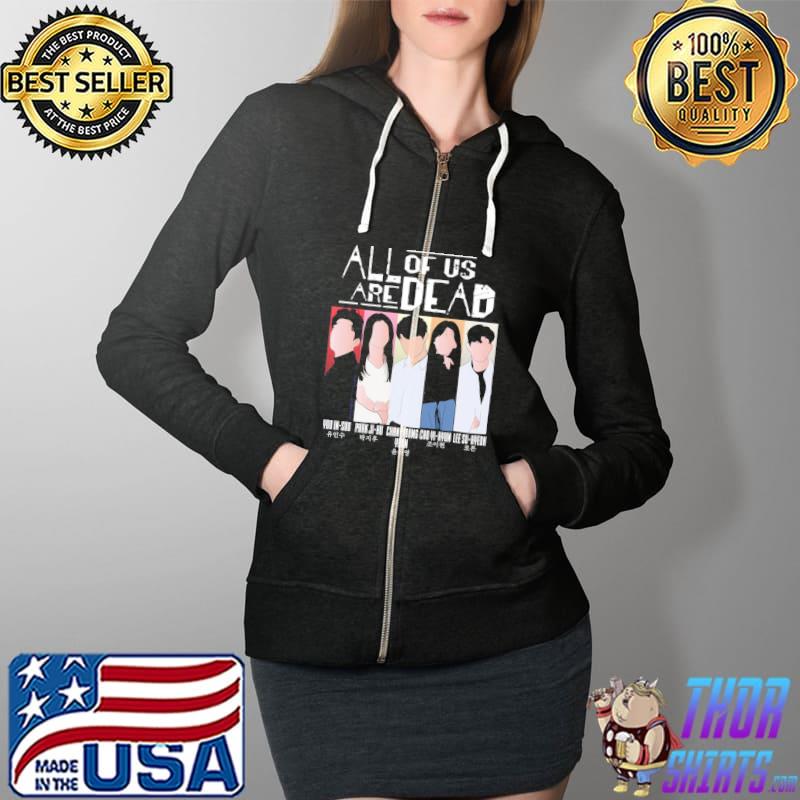 Korean zombie movie all of us are dead Full Zip Hooded
