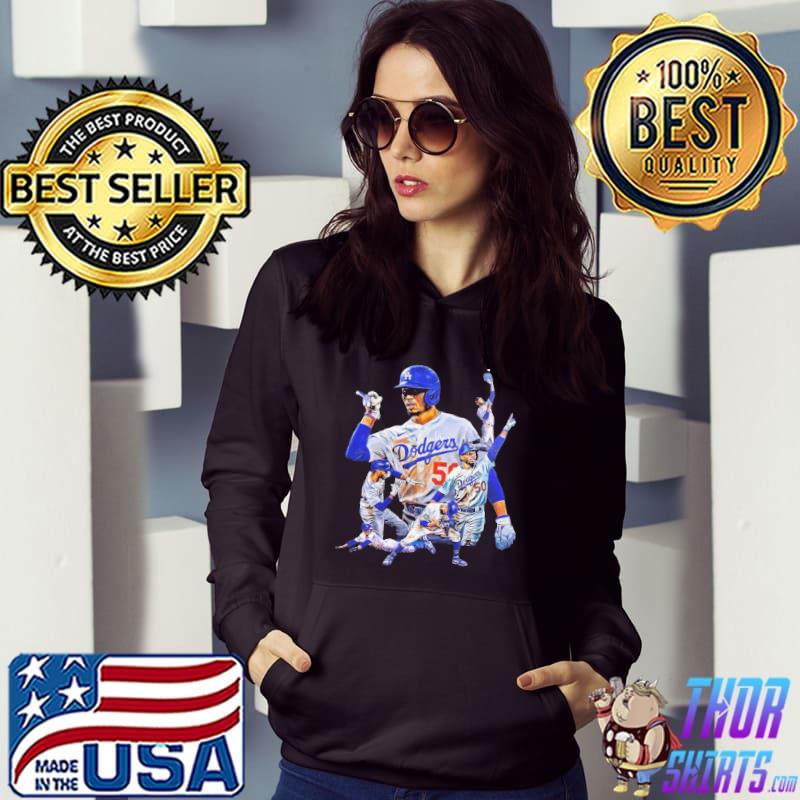 Los Angeles Dodgers Mookie Betts Logo 2021 Baseball Heavy Cotton Comfort T- Shirt – Teepital – Everyday New Aesthetic Designs