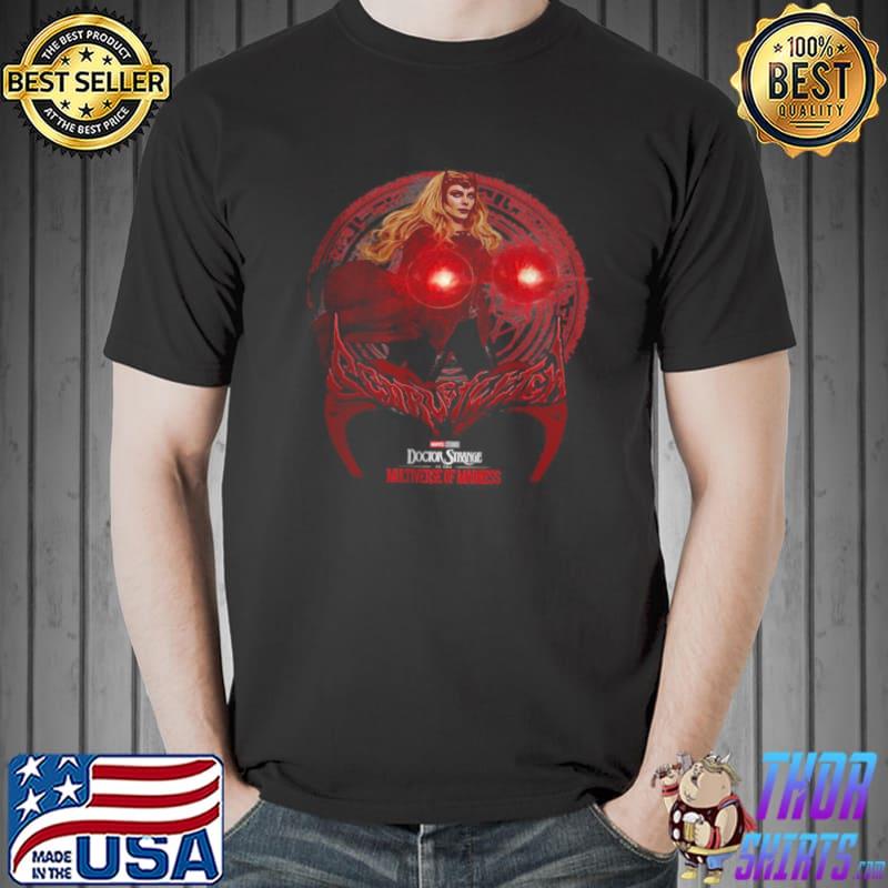 Marvel Doctor Strange 2 Scarlet Witch Geometric Poster Shirt Unisex