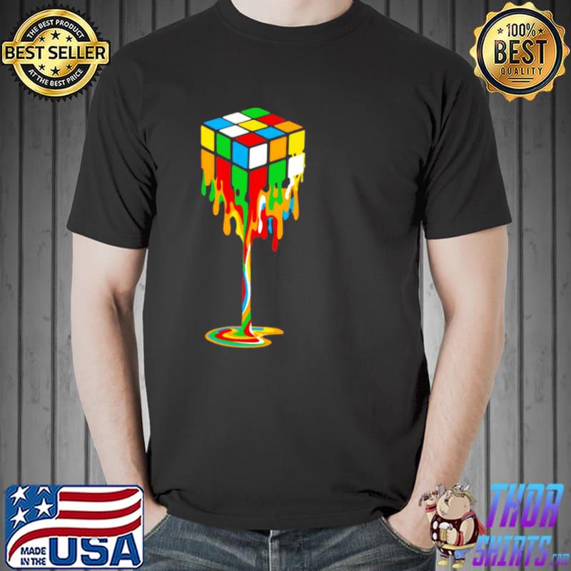 melting Puzzle Cube Shirt Unisex