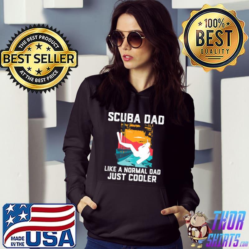 Mens Scuba Diving Gift for Men Suba Diver Fathers Day Diving Dad Premium T-Shirt