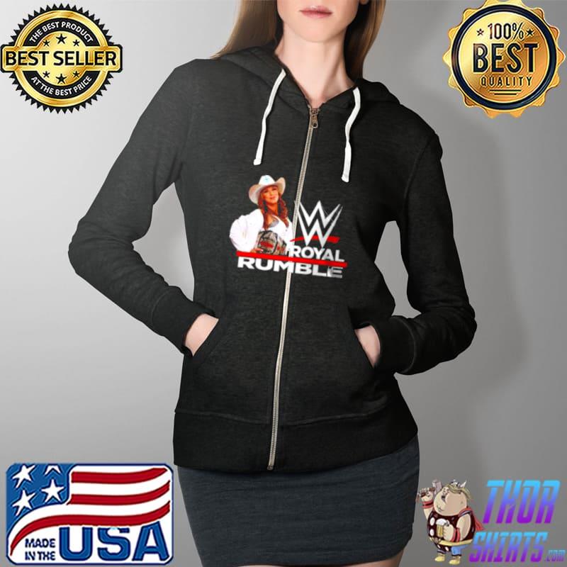 Mickie james wwe royal rumble 2022 Full Zip Hooded