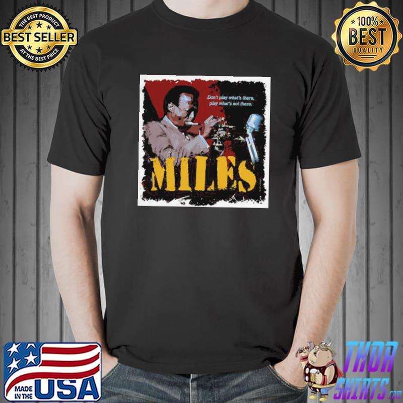 Miles Jazz Wisdom Trumpet Musician Shirt Unisex
