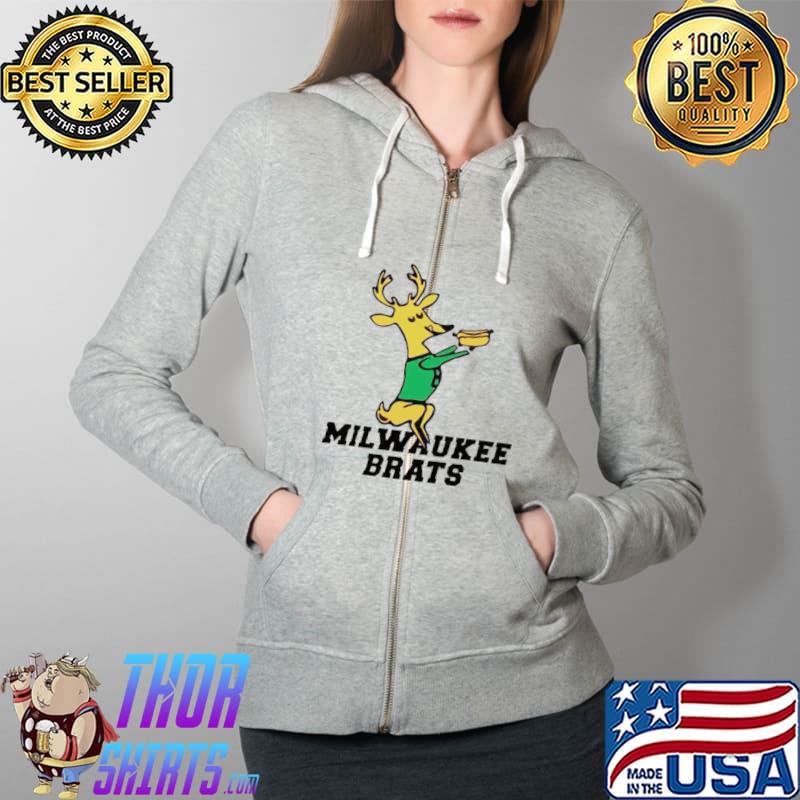 Milwaukee Buck Milwaukee brats Full Zip Hooded