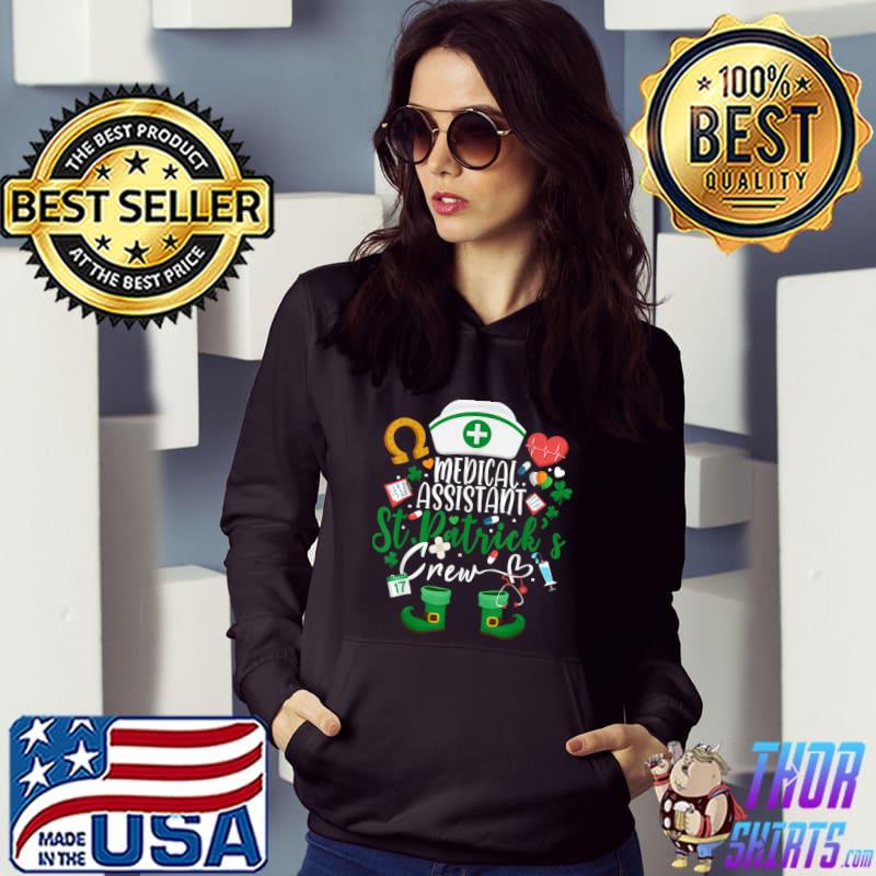 Nurse Crew Family Group Medical Assistant St Patrick's Day T-Shirt