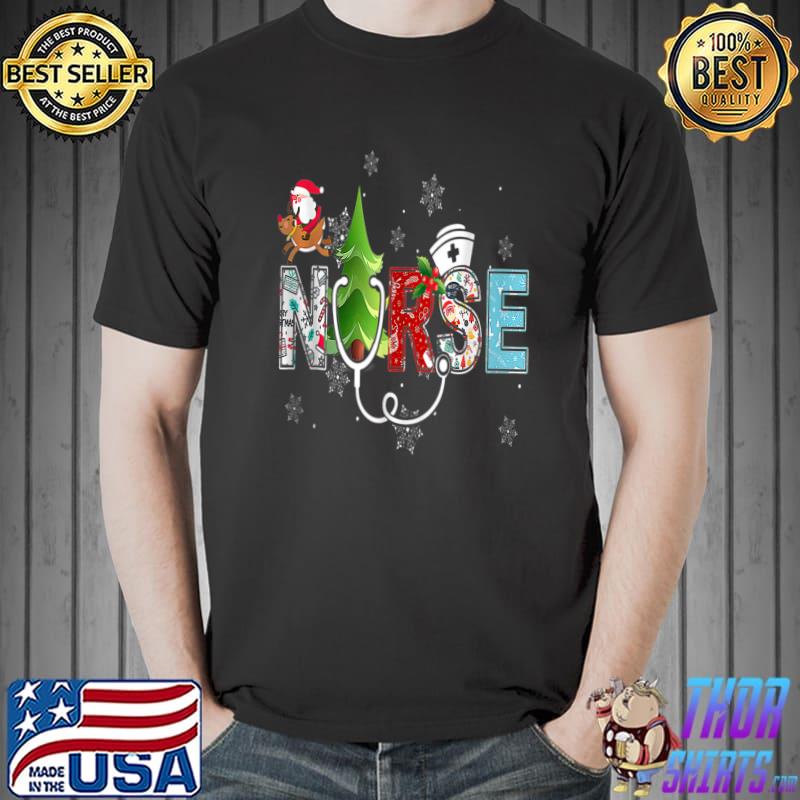 Nurse Stethoscope Christmas Tree Ornaments Decor T- Unisex