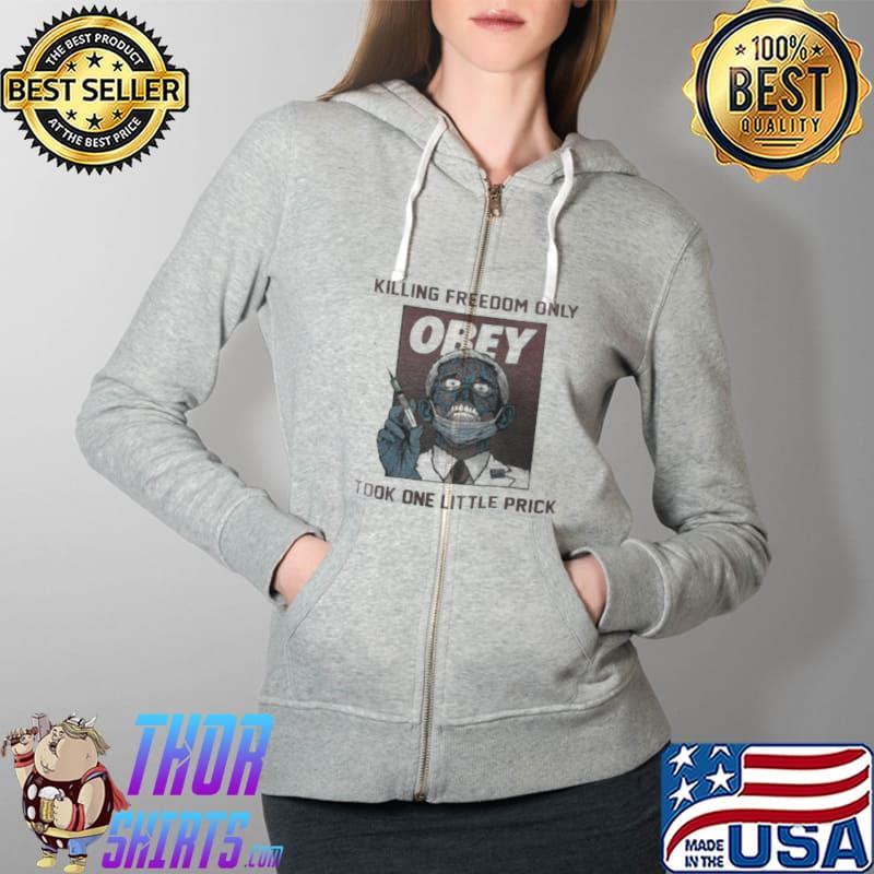 Obey fauci dr fauci zombie Full Zip Hooded