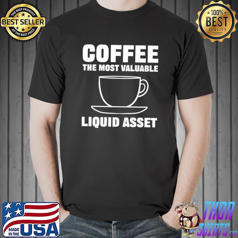 Official Coffee Liquid Asset Coffee Lover Premium T-Shirt