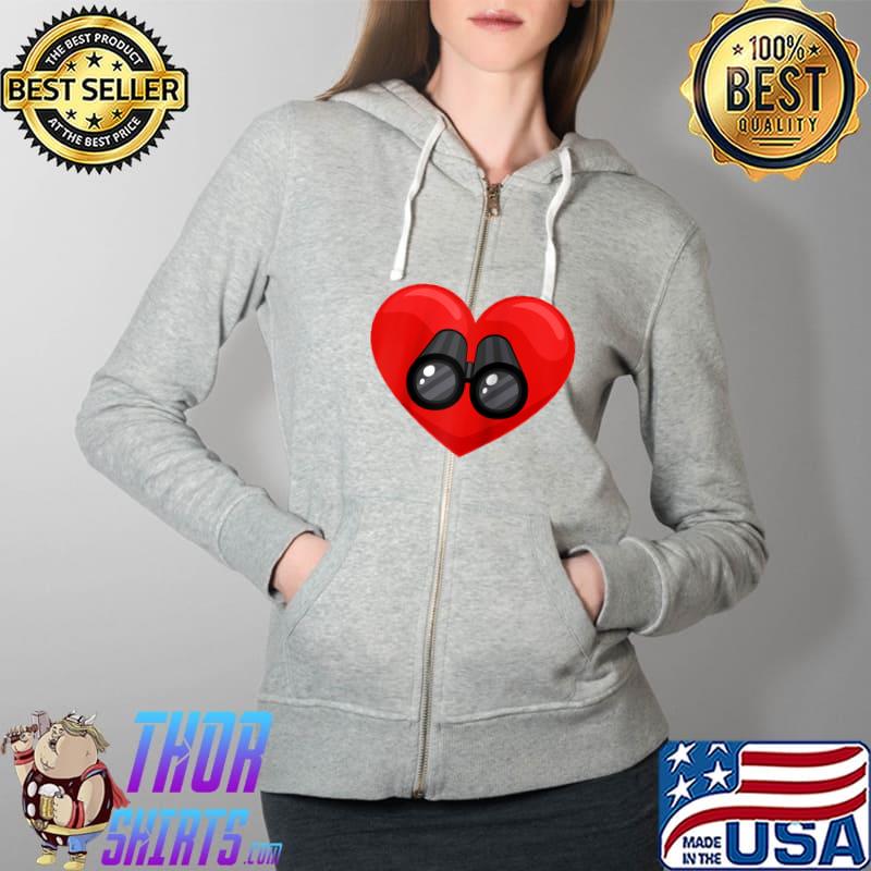 Official Funny Jobs Love Heart Zoo Keeper Valentines Day Men Women T- Full Zip Hooded