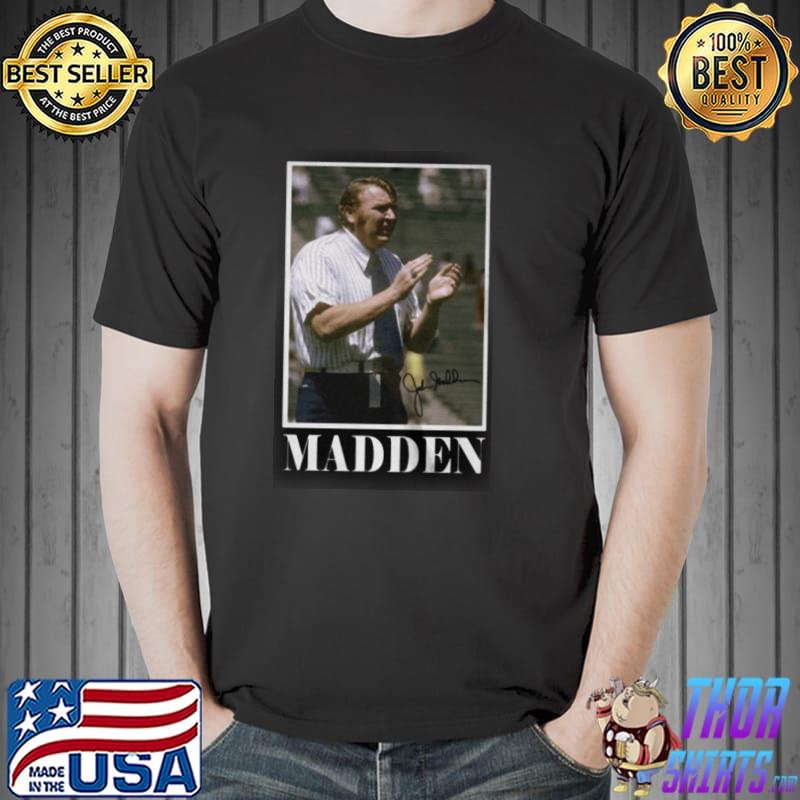 Official Rip john madden signature Unisex