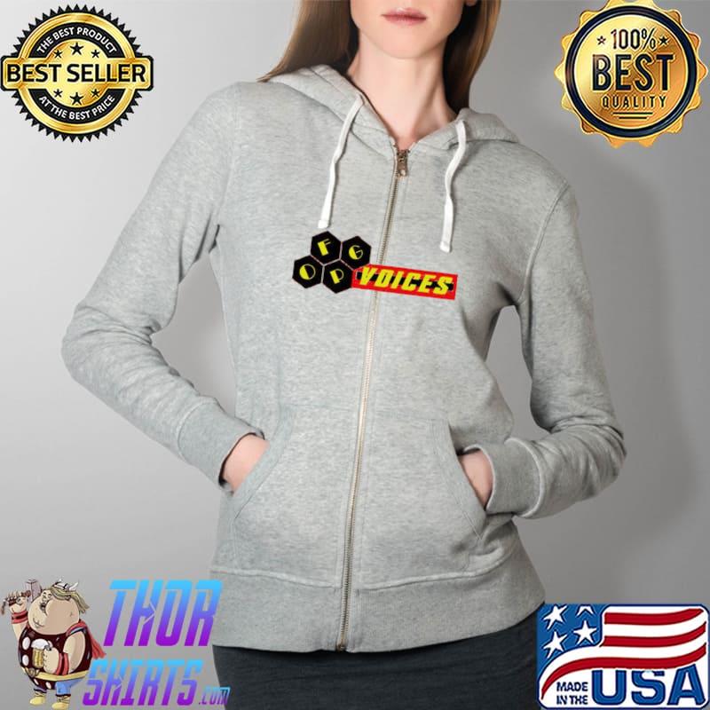 OFPG Voices Logo Full Zip Hooded