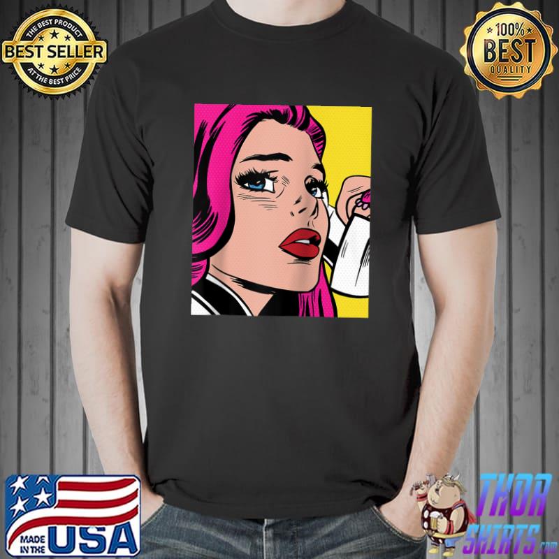 Pop Art Girl T- Unisex