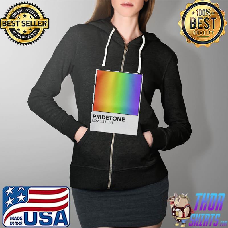 Pridetone graphic pantone Full Zip Hooded