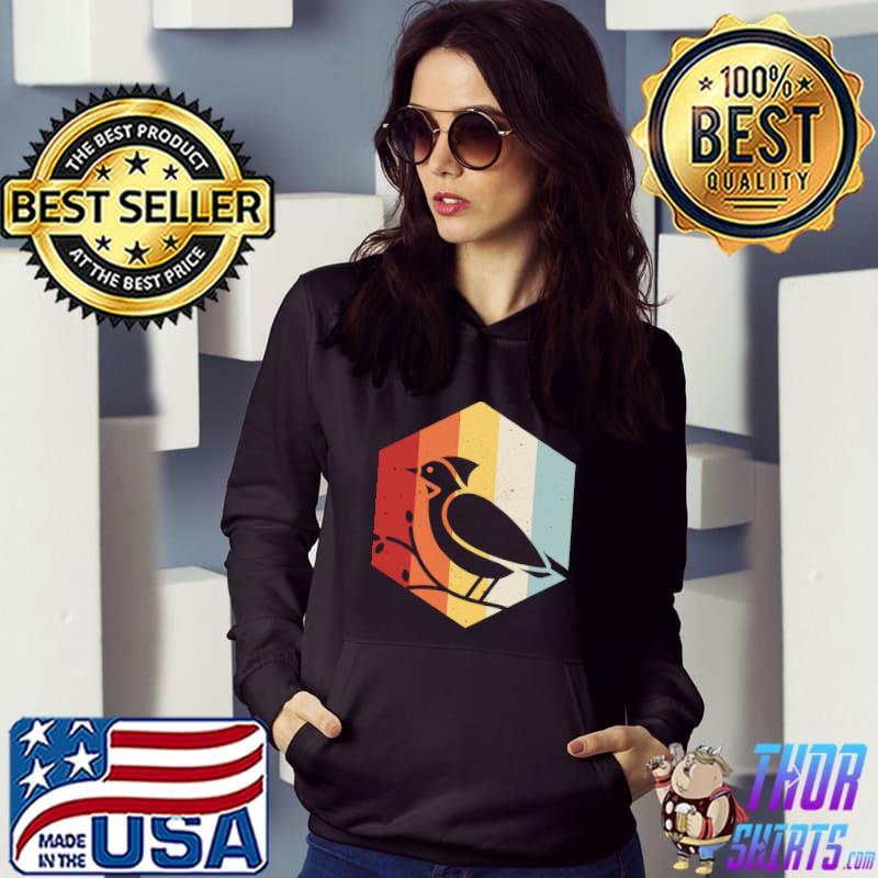Retro Cardinal Bird Species - Vintage Red Bird Cardinal T-Shirt