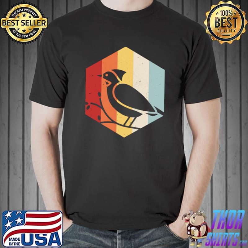 Retro Cardinal Bird Species - Vintage Red Bird Cardinal T-Shirt Unisex
