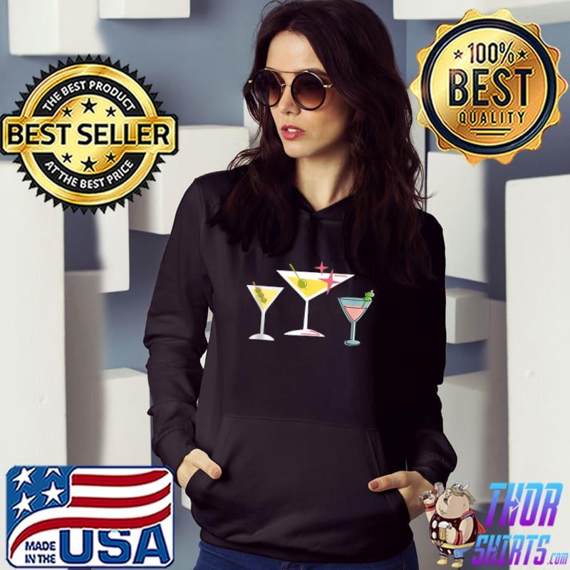 Retro Martini Cocktail Mid Century Modern MCM Vibe Aesthetic T-Shirt