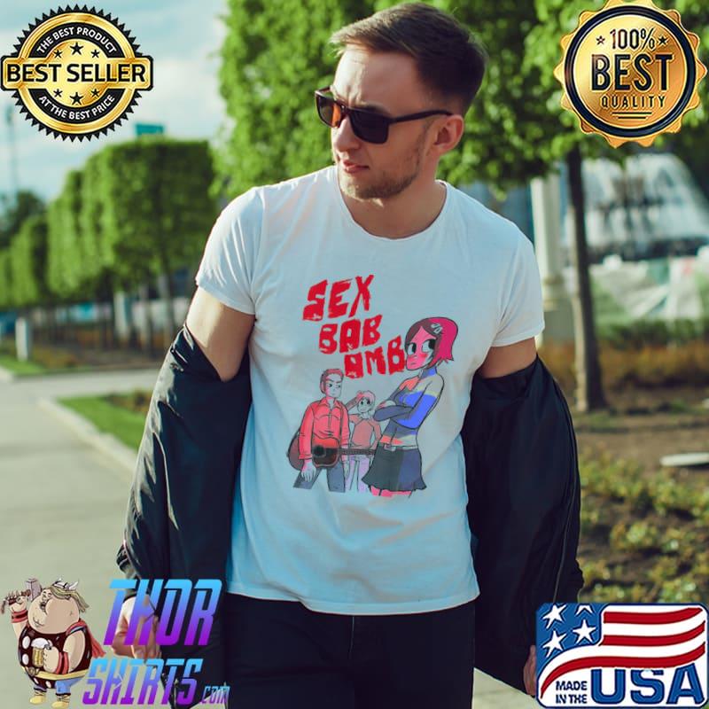 Scott Pilgrim Vs The World Sex Bob Omb Band Shirt Unisex