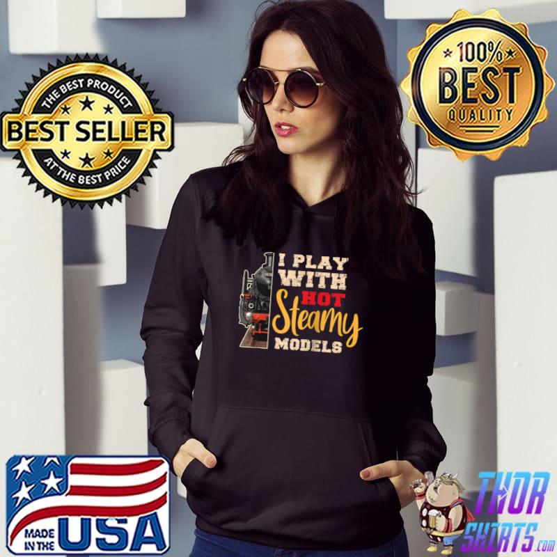 Steam Engine Train Locomotive Model Trains Engineer T-shirt