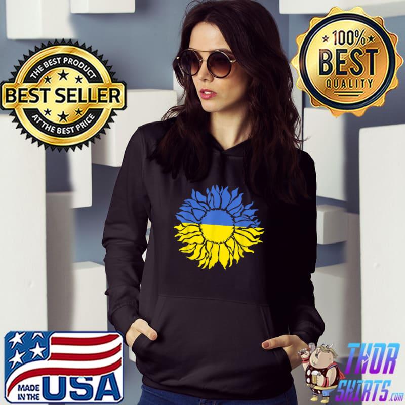 Sunflower Of Peace Ukraine Ukraine Strong Vyshyvanka Long T-Shirt Hoodie