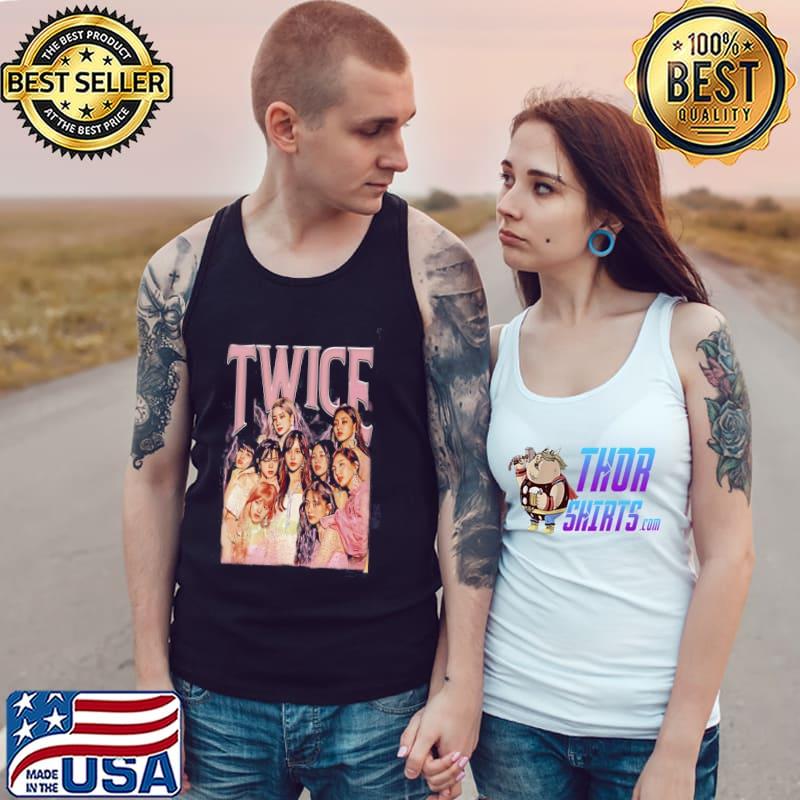 Twice tzuyu korean pop singer kpop fans vintage bootleg 90s Tank Top