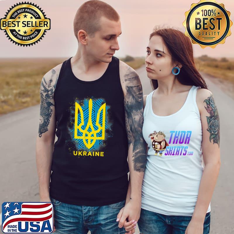 UKRAINE FLAG SYMBOL T-Shirt Tank Top