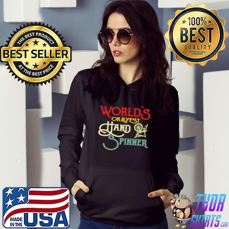World's Okayest Hand Spinner Funny Spinning Premium T-Shirt