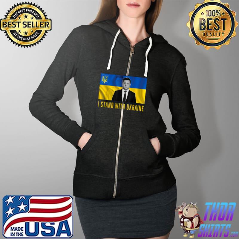 2022 volodymyr zelensky not all heroes wear capes support ukraineno war Full Zip Hooded
