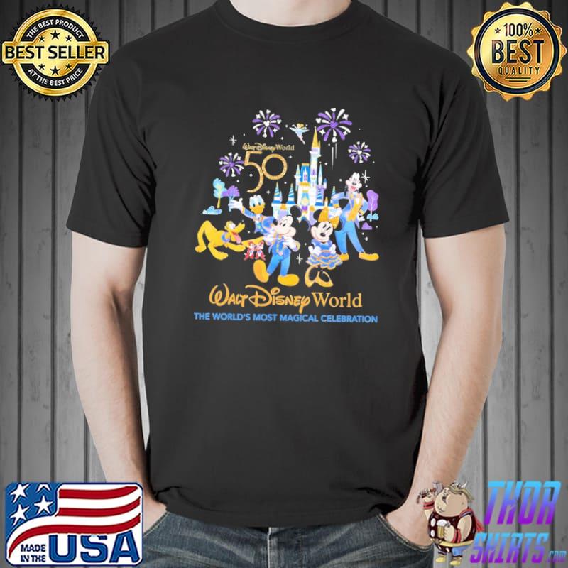 50th walt disney world the world's most magical celebration shirt
