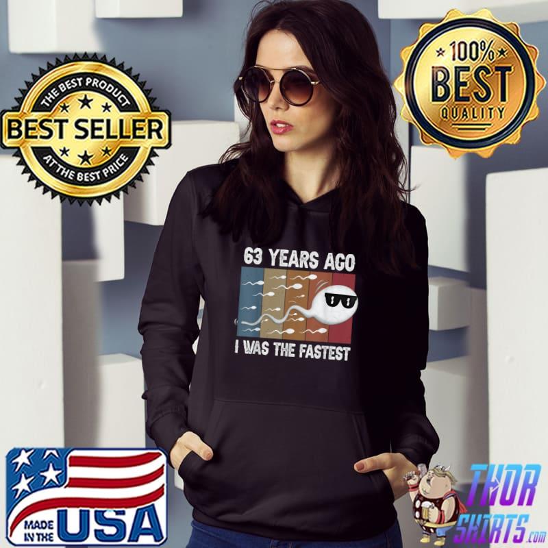 63 Years ago, I was the fastest, Funny 1959 birthday T-Shirt