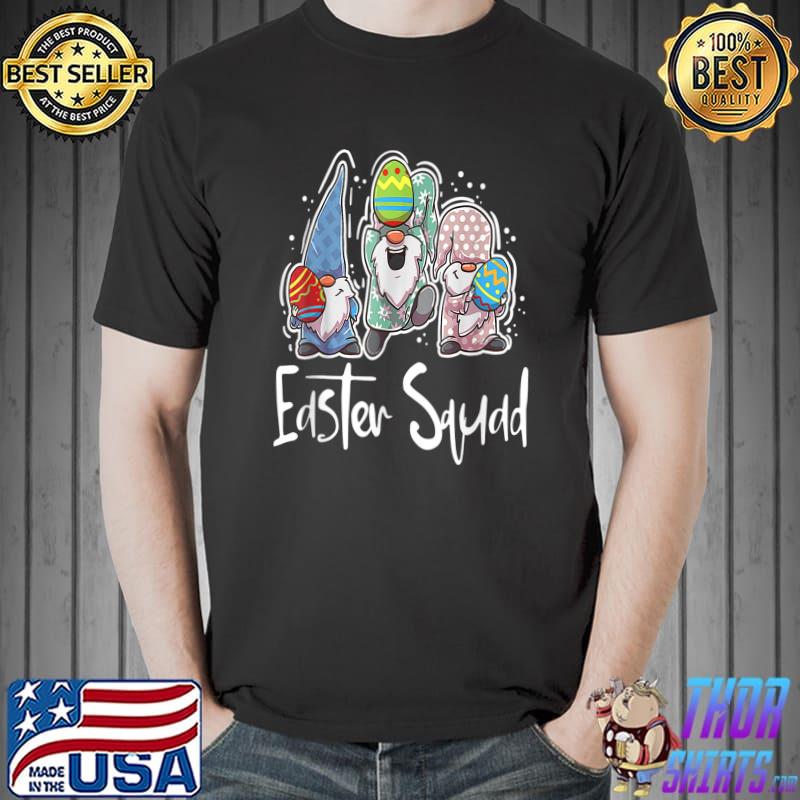 Cute Easter Squad Gnomes Happy Easter Day Gnome Outfit T-Shirt Unisex