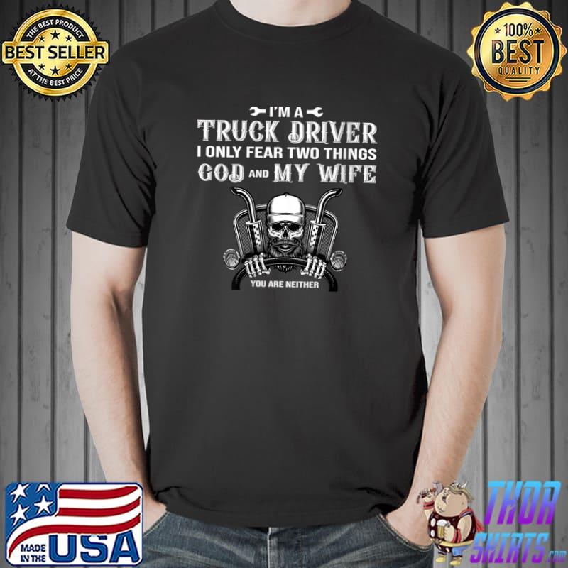 Diesel Trucker Big Rig Semi-Trailer Truck Driver T- Unisex